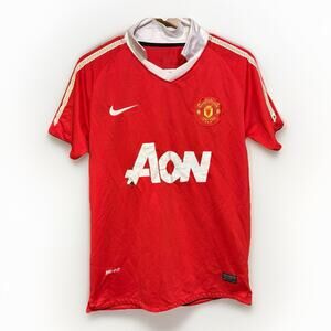 Manchester United Chicharito #14 Nike Authentic Home Jersey AON Dri-Fit